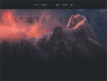 Tablet Screenshot of explosiveaperture.com